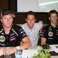 Esquema VIP – Coletiva com a equipe Lotus de F1